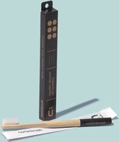 Tandenborstel Naturbrush Zwart Biologisch Afbreekbaar Bamboe