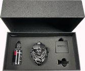 Somstyle Luxe Autoparfum met Houder - Zoete Geur Auto - Luchtverfrisser – Lion Zwart