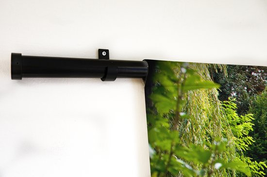 Tapisserie Jardin de Monet - Le soleil se reflète sur l'eau dans le jardin à la française de Monet à Giverny Tapisserie en coton 60x40 cm - Tapisserie avec photo