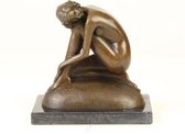 Bronzen Beeld Genaamd Dromen 16x10x17 cm