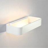 LED rechthoekige wandlamp | Wit | Dimbaar | IP20 | Helike | 3000K - Warm wit