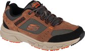 Skechers Oak Canyon 51893-BRBK, Mannen, Bruin, Sneakers,Schoenen, maat: 47,5