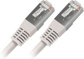 APM Kabel RJ45 CAT.6 FTP Recht - Wit - 5m