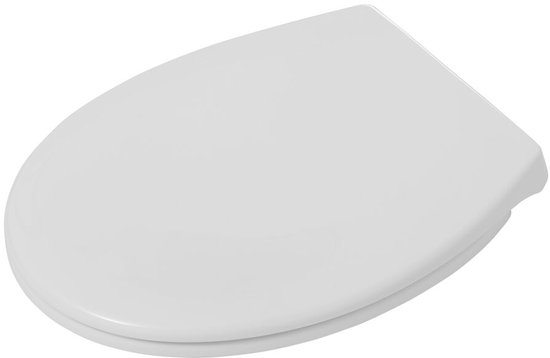 Tiger Tulsa - Abbatant de WC avec couvercle - Thermoplast - Blanc