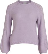 Vila Trui Viline Ls Knit Top 14071798 Pastel Lilac Dames Maat - S