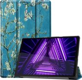 Lenovo Tab M10 FHD Plus Hoes Luxe Hoesje Book Case Cover - Bloesem
