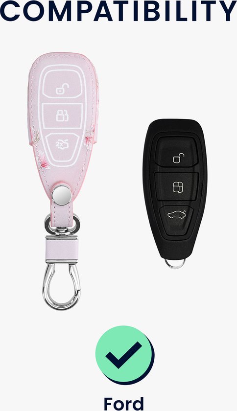 Protection clé de voiture pour Ford Keyless Go 3-Bouton