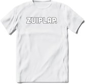 Zuiplap T-Shirt | Bier Kleding | Feest | Drank | Grappig Verjaardag Cadeau | - Wit - 3XL