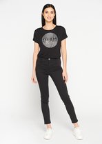 LOLALIZA Skinny broek - Zwart - Maat 38