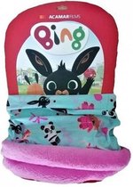 Bing Bunny - Colsjaal Bing Bunny - roze - meisjes - one size 3-6 jaar