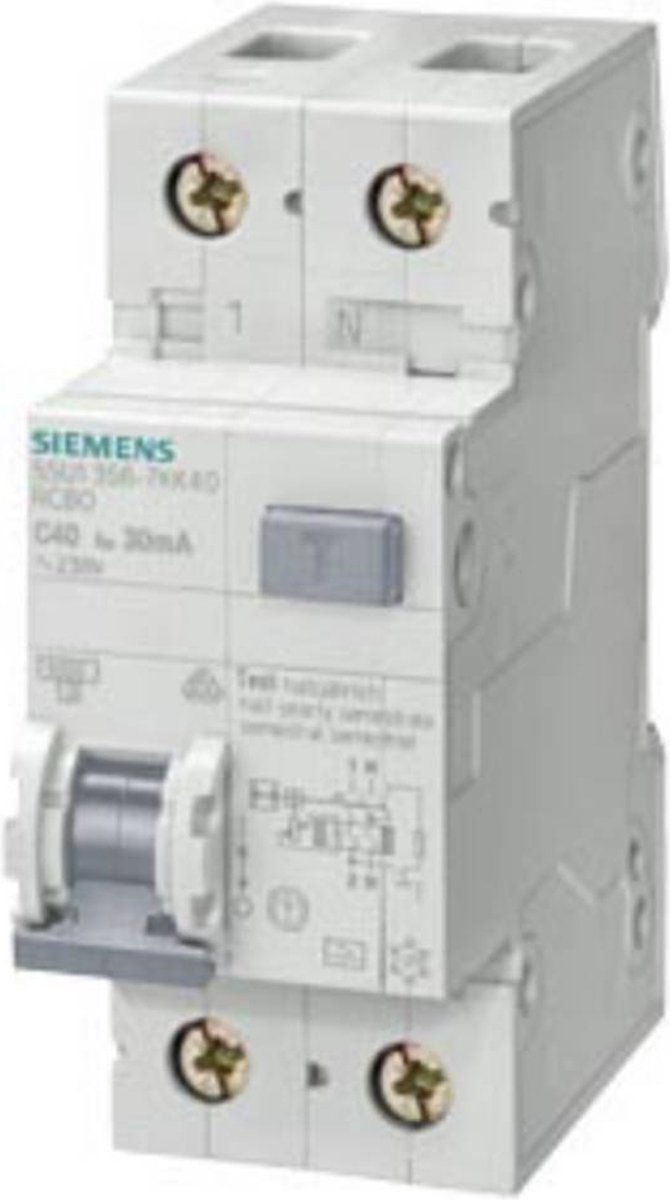 Siemens 5SU13566KK13 Schakelaar 13 A 0.03 A 230 V