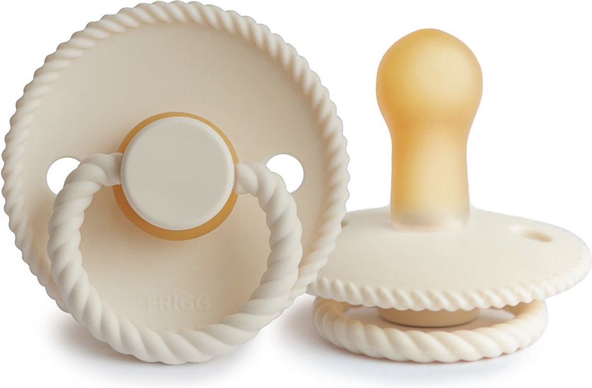 Goedkoopste FRIGG - Rope Fopspeen Natuurlijk Rubber