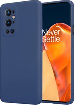 Shieldcase OnePlus 9 Pro siliconen hoesje - blauw