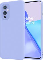 Shieldcase OnePlus 9 siliconen hoesje - paars