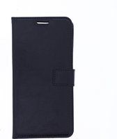 LuxeBass Hoesje geschikt voor Samsung Galaxy A80 - Bookcase Zwart - portemonnee hoesje - telefoonhoes - gsm hoes - telefoonhoesjes