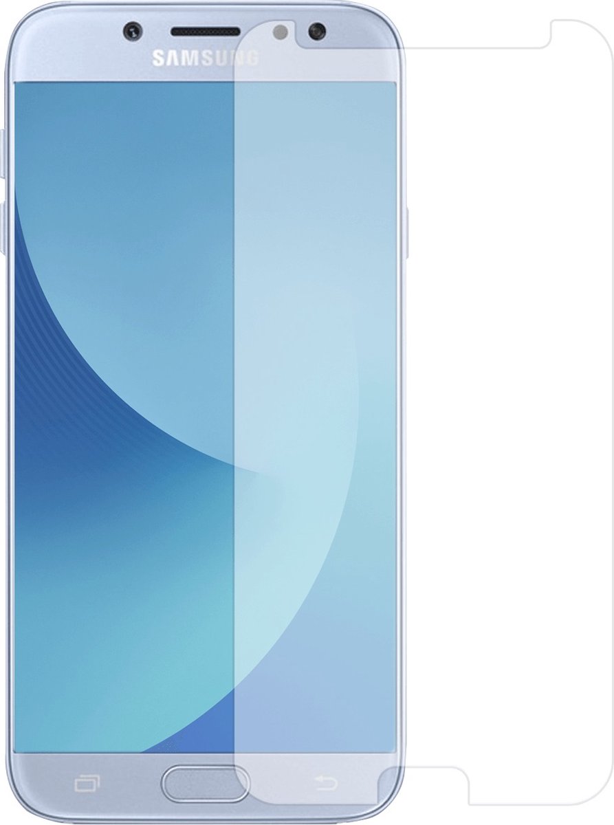 LuxeBass Screenprotector geschikt voor Samsung Galaxy J7 (2017) - glas scherm - bescherming