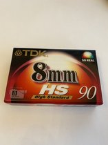 TDK P5-90HS 8mm cassette tape