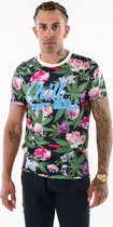Grappig & Fout Kostuum | Pablo Discobar Shirt Marihuana Hawaii | XXL | Carnaval kostuum | Verkleedkleding