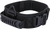 Halsband Hond - Honden halsband - Tactical - Zwart - Hals 35-75 CM