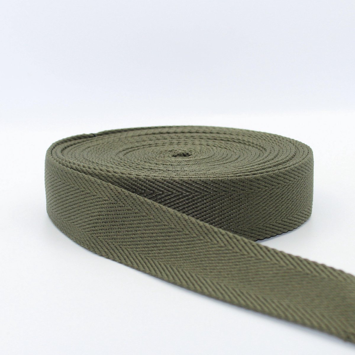 Leduc 5 meter klassieke Visgraat Tassenband 38 mm 65% polyester 35% katoen
