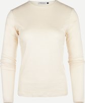 Steppin' Out Herfst/Winter 2021 T-shirt Talia T-shirt Vrouwen - Regular Fit - Katoen - Beige (L)