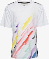 Dutchy kinder voetbal T-shirt - Wit - Maat 110/116