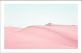 Walljar - Sand Dunes - Muurdecoratie - Poster met lijst
