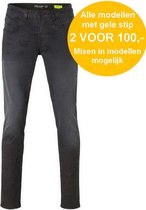 Cars Jeans - Heren Jeans - Model Henlow -  Lengte 32 - Regular Fit  -Black Coated