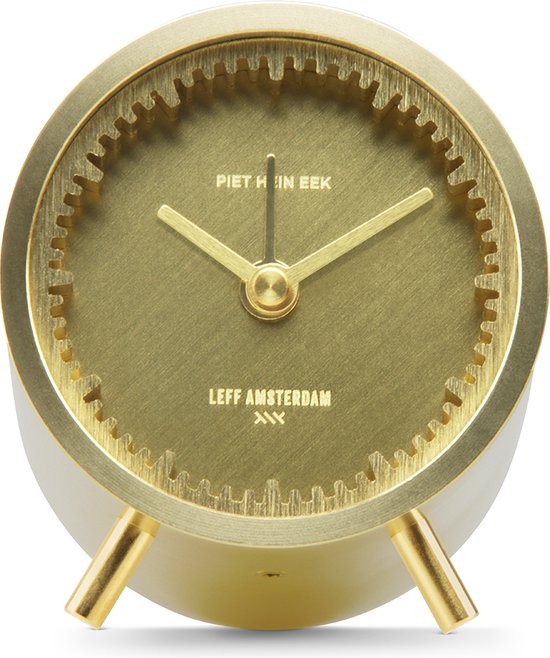 LEFF amsterdam - Réveil tube - Messing - Horloge de parquet | bol.com