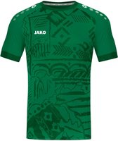 Jako Tropicana Shirt Korte Mouw Heren - Sportgroen