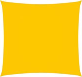 vidaXL Zonnescherm vierkant 4,5x4,5 m oxford stof geel