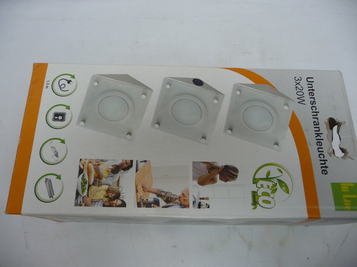 OH26 Spot encastrable rond en verre transparent GU10 230 V Idéal pour LED et halogène