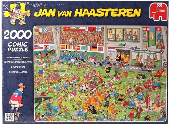 Jan van Haasteren Voetbalkampioenschap puzzel - 2000 stukjes | bol.com