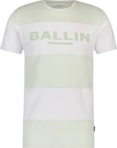 Ballin Amsterdam -  Heren Regular Fit    T-shirt  - Groen - Maat M