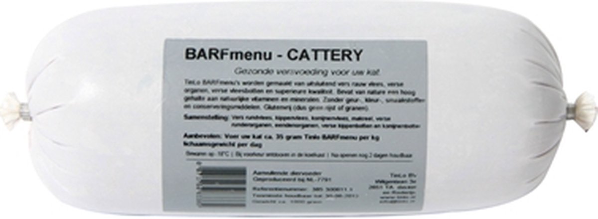 Barfmenu cattery