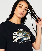 Superdry Dames tshirt Vintage Logo Narrative T-shirt