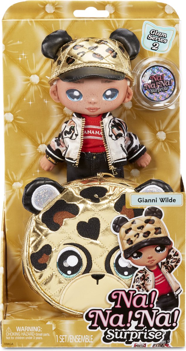 Na! Na! Na! Surprise 2-in-1 Pom Pop Gianni Wilde - Glam Serie 2 - Modepop van Na Na Na Surprise — afbeelding 5
