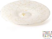 Design schaal plate - Fidrio MISTIQUE PINK - glas, mondgeblazen - diameter 45 cm