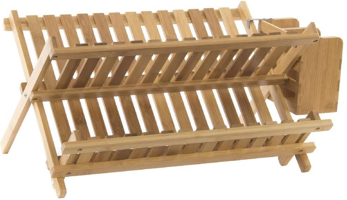 Zeller 25341 Afdruiprek 42 x 35 x 27,5 cm, Bamboo