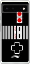 6F hoesje - geschikt voor Google Pixel 6 -  Transparant TPU Case - NES Controller #ffffff