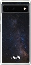 6F hoesje - geschikt voor Google Pixel 6 -  Transparant TPU Case - Dark Space #ffffff