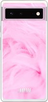 6F hoesje - geschikt voor Google Pixel 6 -  Transparant TPU Case - Cotton Candy #ffffff