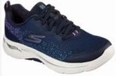 Skechers  - GO WALK ARCH FIT - FLYING STARS - Navy Lavender - 37