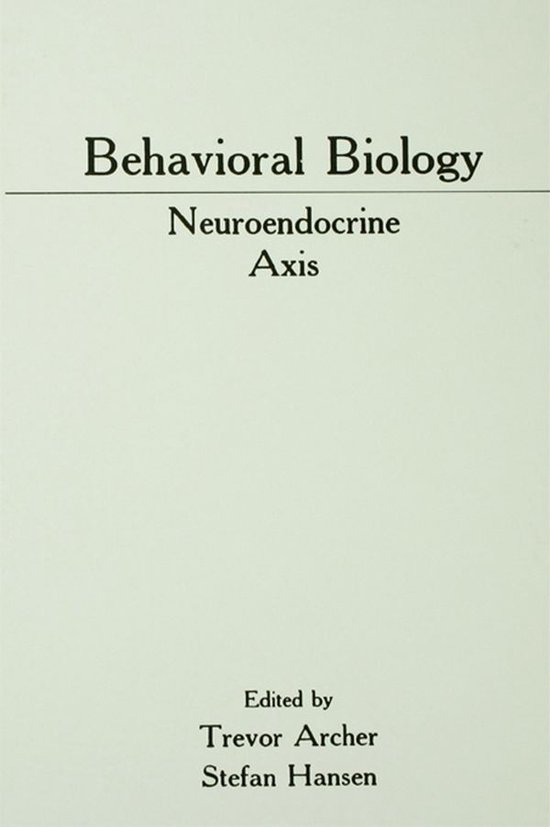 Behavioral Biology - cover