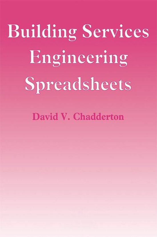 Building Services Engineering Spreadsheets - cover