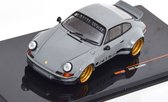 Porsche 911 RWB Backdate (Grijs) (10 cm) 1/43 IXO models - Model auto - Schaalmodel - Modelauto - Miniatuur autos