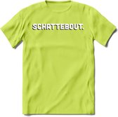 Schattebout - Valentijn T-Shirt | Grappig Valentijnsdag Cadeautje voor Hem en Haar | Dames - Heren - Unisex | Kleding Cadeau | - Groen - XXL
