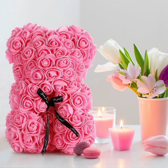 Rozen teddybeer moederdag tot 50 euro cadeau