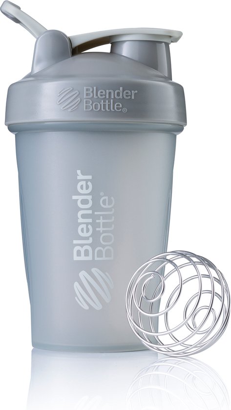 BlenderBottle Classic met oog - Eiwitshaker / Bidon - 590ml - Fullcolor Pebble Grey