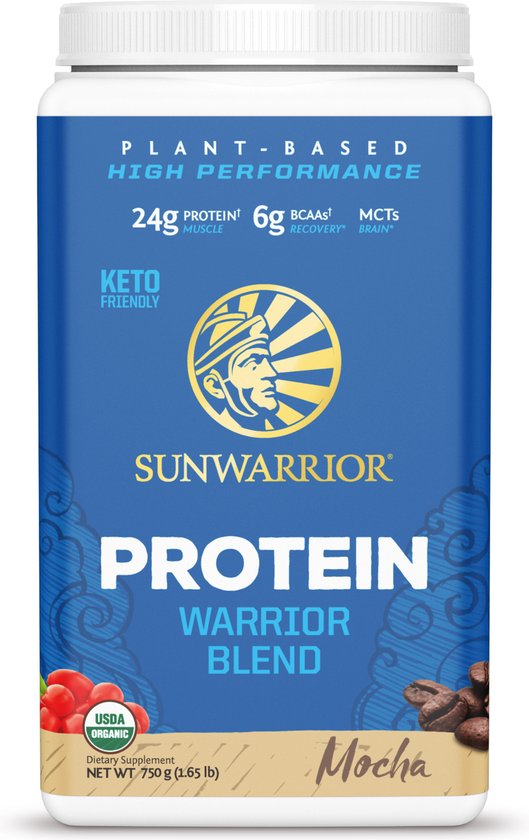 Foto: Sunwarrior blend proteine mocha 750 gram